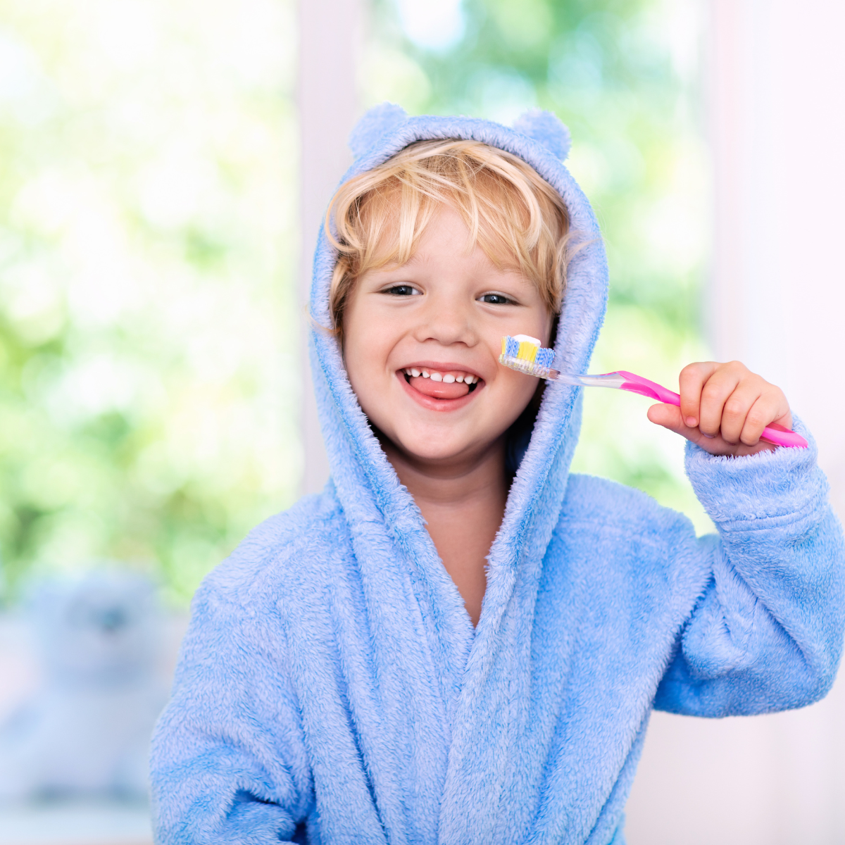 Cepillado de los niños Cepillado de los niños